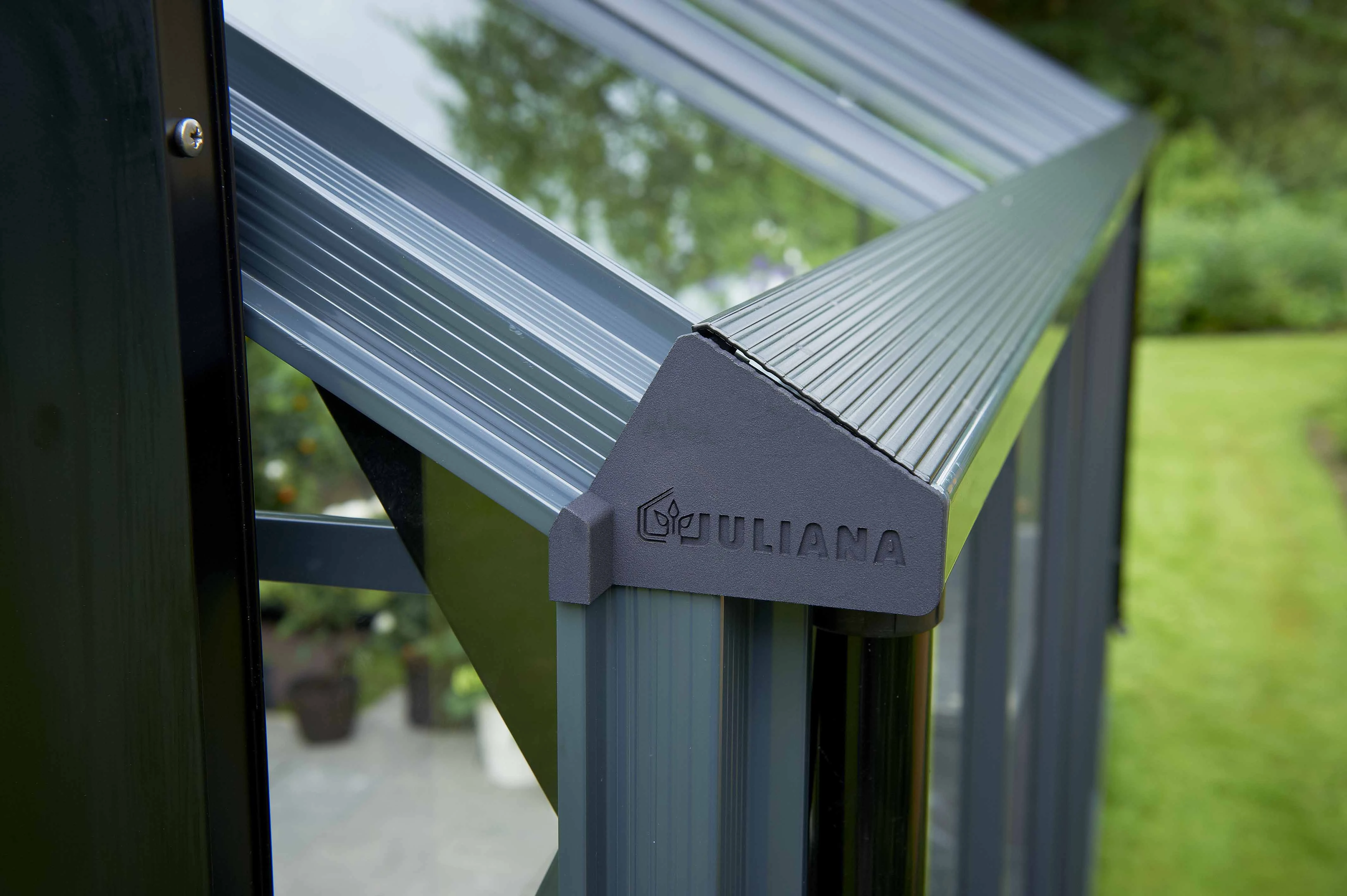 Royal Well Tuinkas Orangeri 15,1 439 x 368 cm Antraciet - Afbeelding 9